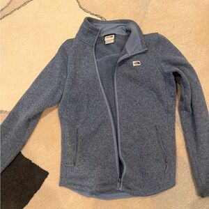 The North Face Heathered Light Blue Women’s Fleece Jacket